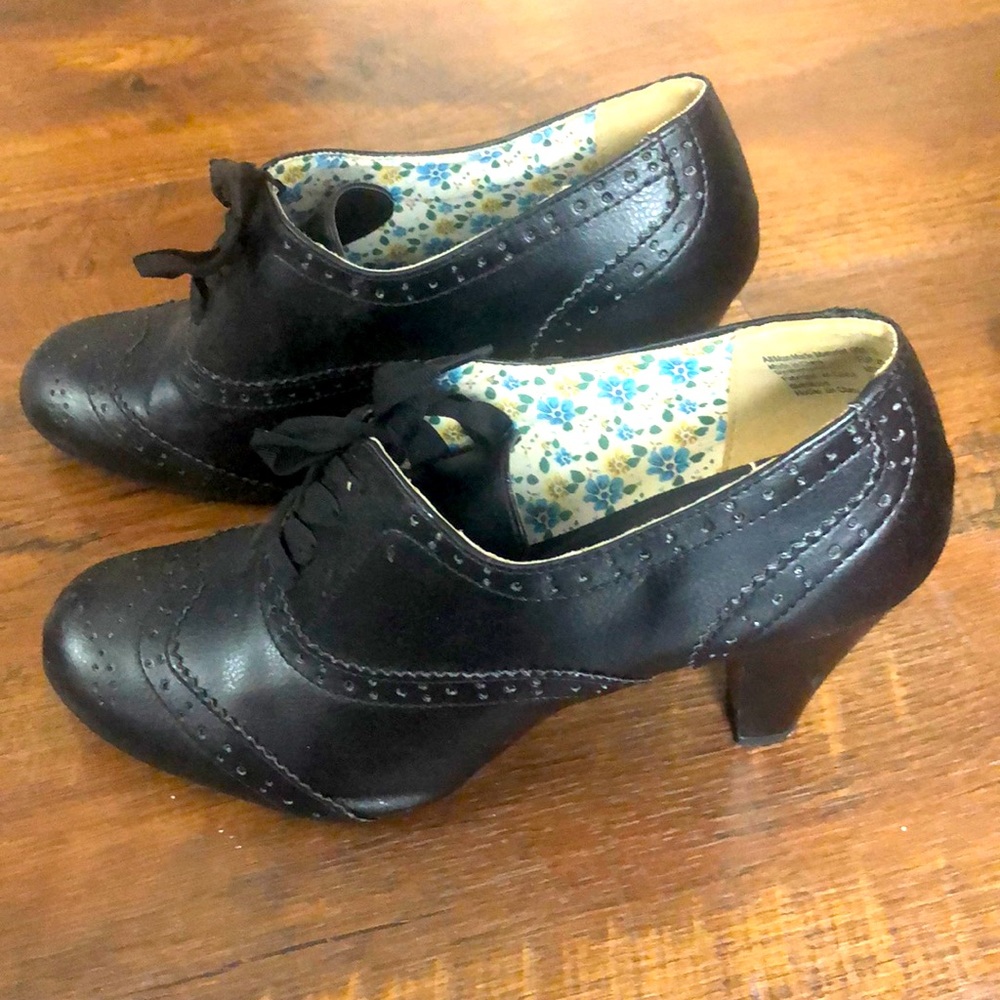 black heels